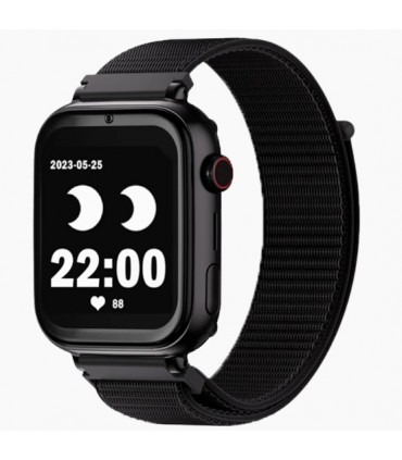 Reloj SaveWatch Plus con GPS y llamada para Niños correa tela negra SaveFamily