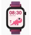 Reloj SaveWatch Plus con GPS y llamada para Niños correa tela morado SaveFamily
