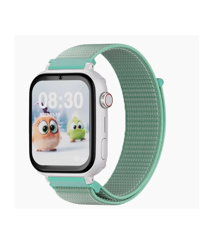 Reloj SaveWatch Plus con GPS y llamada para Niños correa tela turquesa SaveFamily