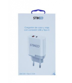 Cargador Rapido 2.1A Adaptador USB