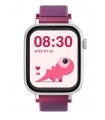 Reloj SaveWatch Plus con GPS y llamada para Niños correa tela morado SaveFamily