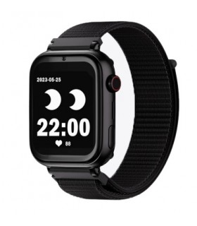 Reloj SaveWatch Plus con GPS y llamada para Niños correa tela negra SaveFamily