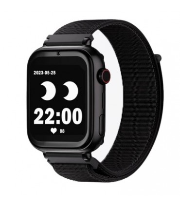 Reloj SaveWatch Plus con GPS y llamada para Niños correa tela negra SaveFamily
