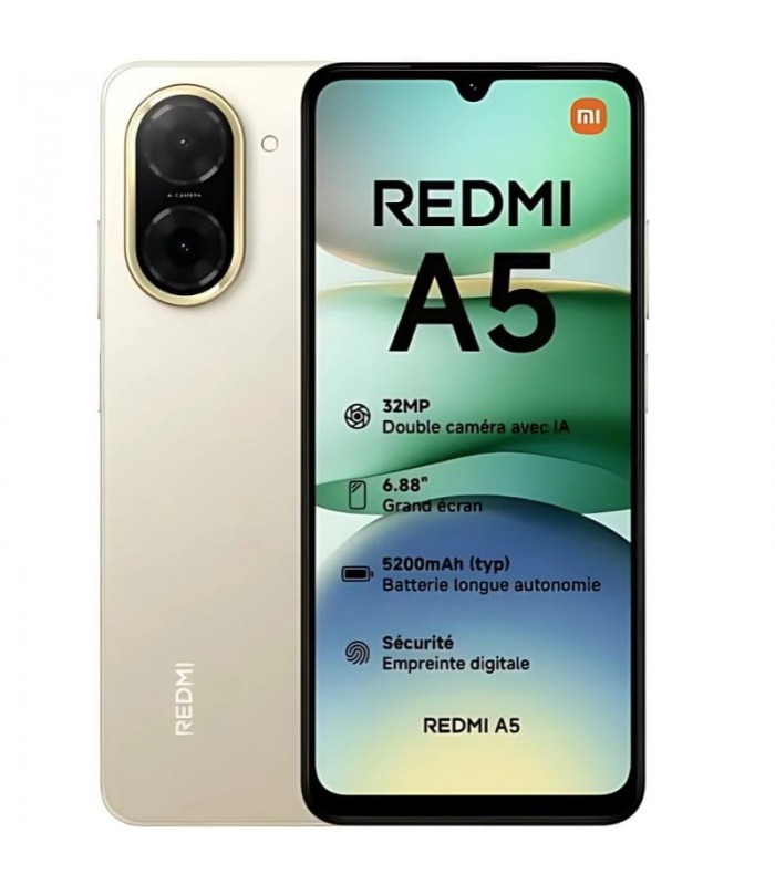 Xiaomi Redmi A5 3GB 64GB Dorado | Smartphone Libre al Mejor Precio