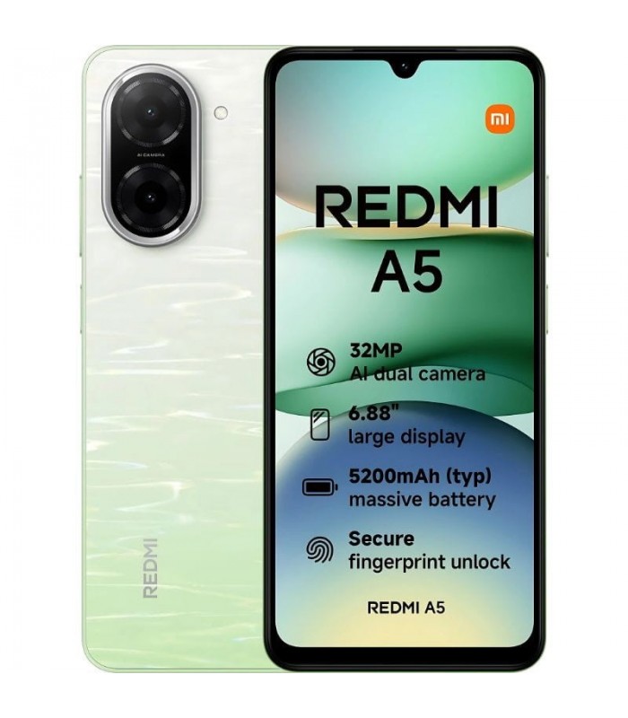 Xiaomi Redmi A5 3GB 64GB Verde | Smartphone Libre al Mejor Precio