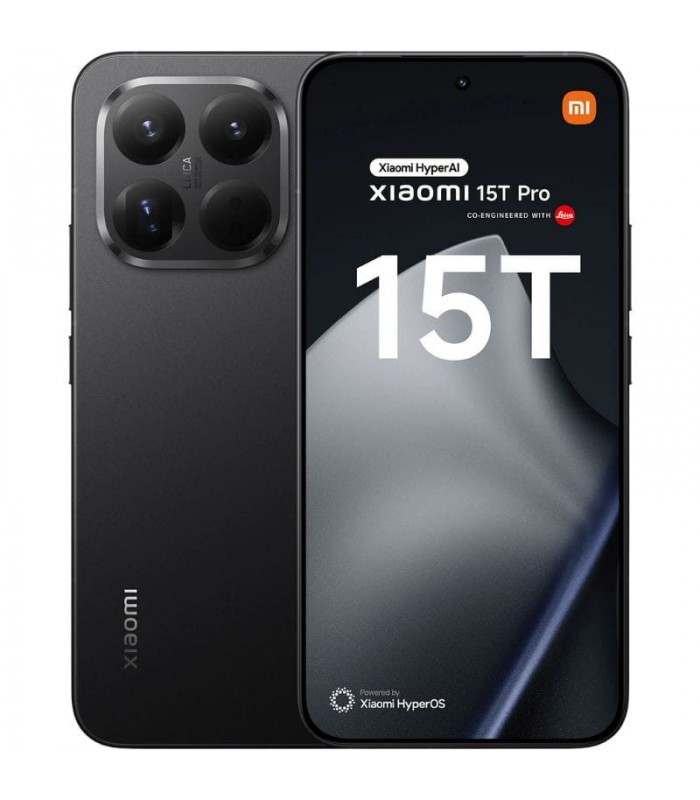 Xiaomi 15T Pro 12GB 512GB Negro | Smartphone 5G Potente y Elegante