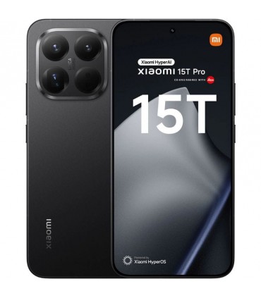 Xiaomi 15T Pro 12GB 512GB Negro | Smartphone 5G Potente y Elegante
