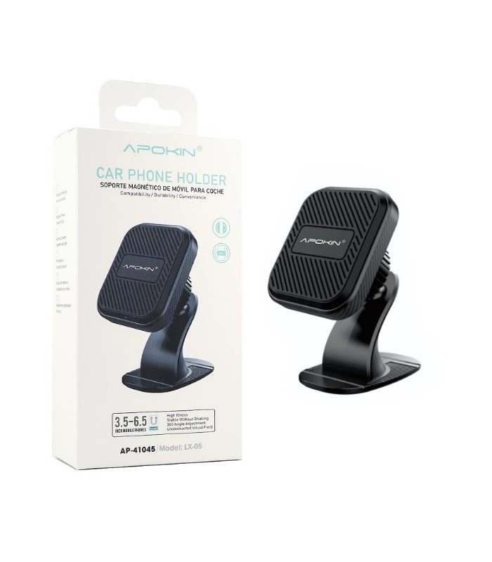 Soporte Móvil Salpicadero Magnético | Fijación Sólida para Coche