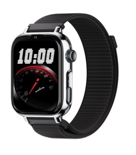 Reloj SaveWatch Plus 2 con GPS y llamada para Niños correa Tela ZigZag