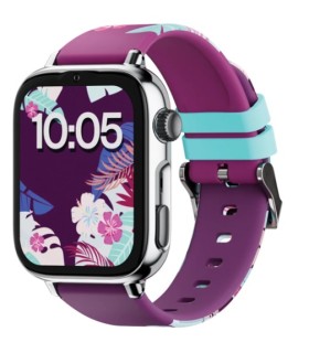 Reloj SaveWatch Plus 2 con GPS y llamada para Niños correa Tela Verde