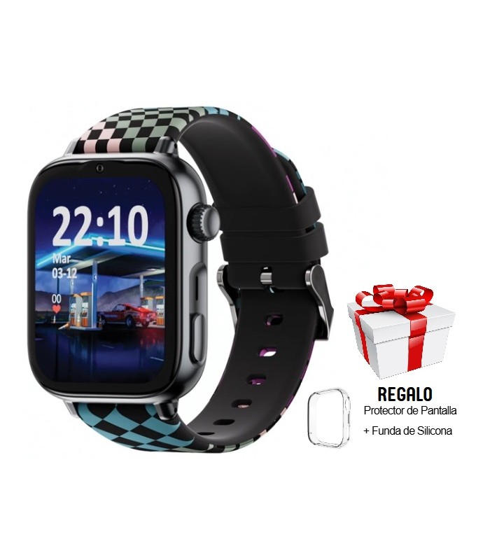 Reloj SaveWatch Plus 2 con GPS y llamada para Niños correa silicona Loop