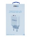 Cargador Pared USB 3.0A + TIPO C 3.0A
