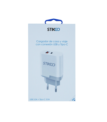 Cargador Rapido 2.1A Adaptador USB