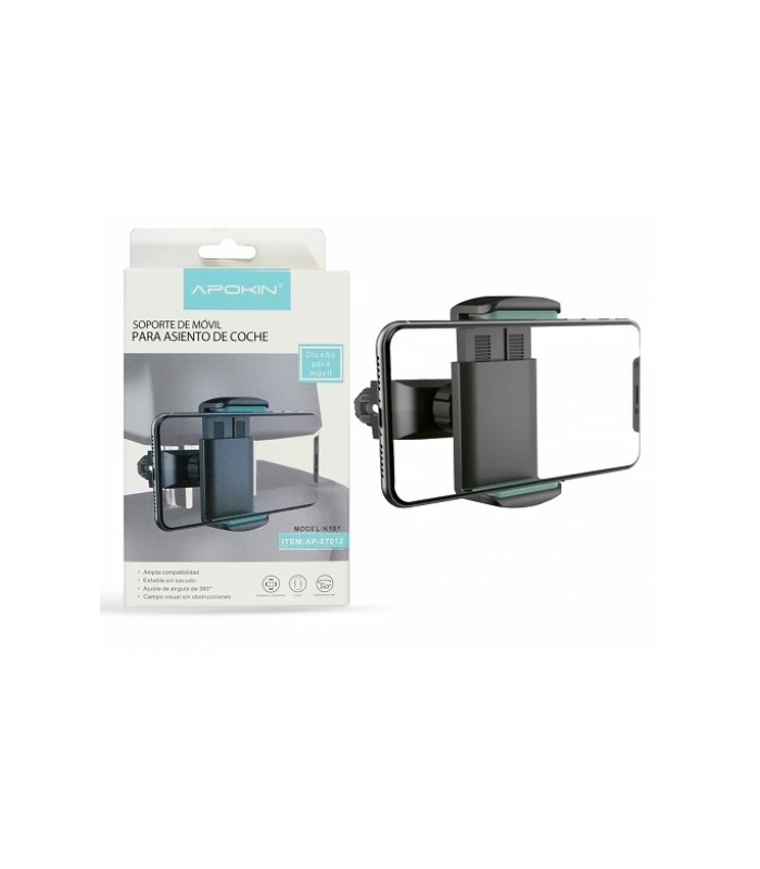 Soporte de móvil para Asiento Trasero del Coche APOKIN