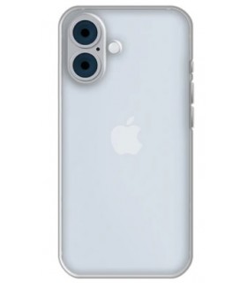 Funda Silicona iPhone 16 Transparente 2.0MM