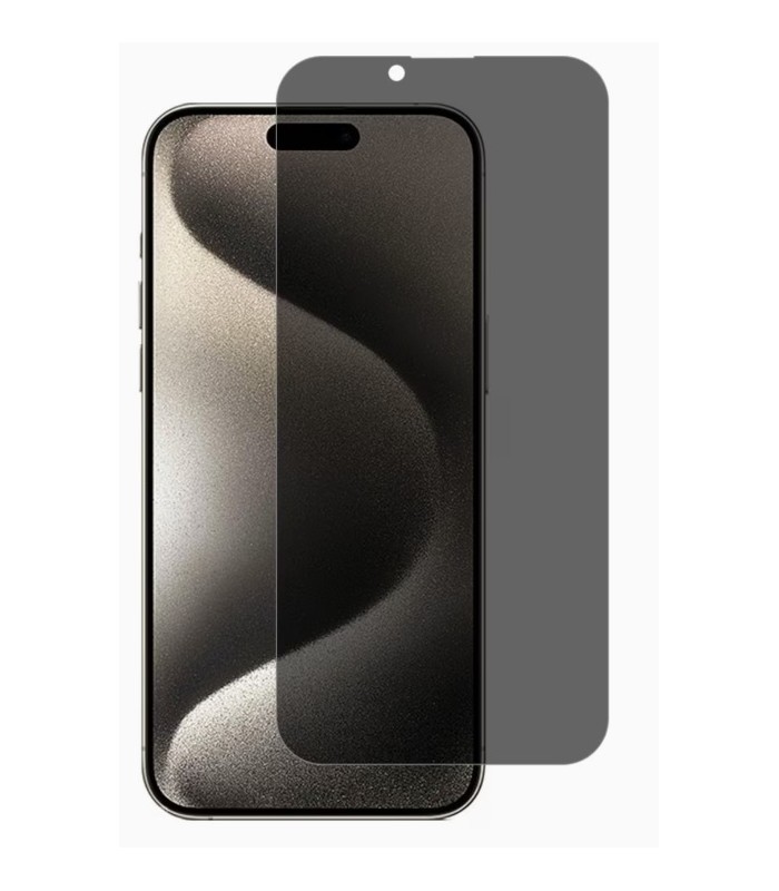 Protector de pantalla ANTIESPIA cristal templado iPhone 16 Plus