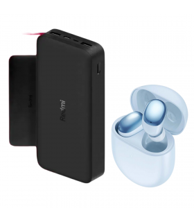 PACK RATÓN INALAMBRICO XIAOMI + POWERBANK 2000MAH