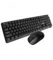 TECLADO ESPAÑOL USB PC KIT INALÁMBRIO + RATÓN COOL