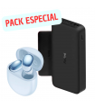 PACK ESPECIAL AURICULARES + POWERBANK 2000MAH